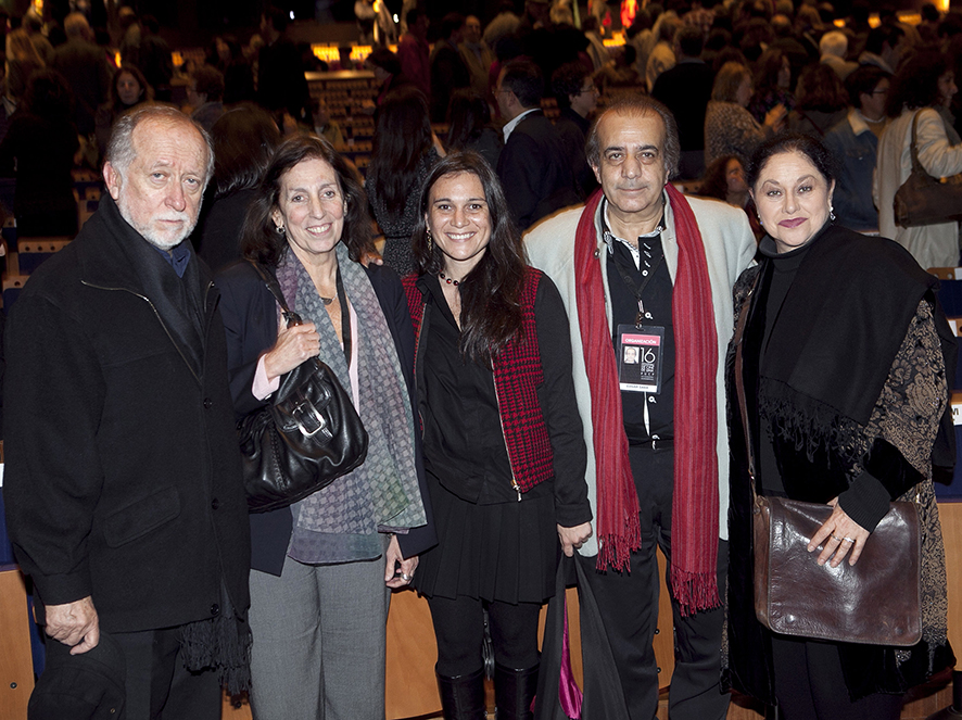 Festival de Cine de Lima. 2012. Edgar Saba en el Teatro Nacional del Perú